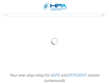 Tablet Screenshot of hpa-usa.com